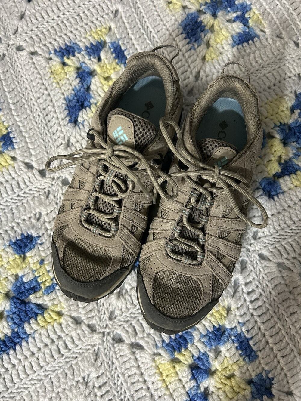 Columbia Omni-Tech Women’s Waterproof Tech Lite Omni-Grip Hiking Shoes Size 8
